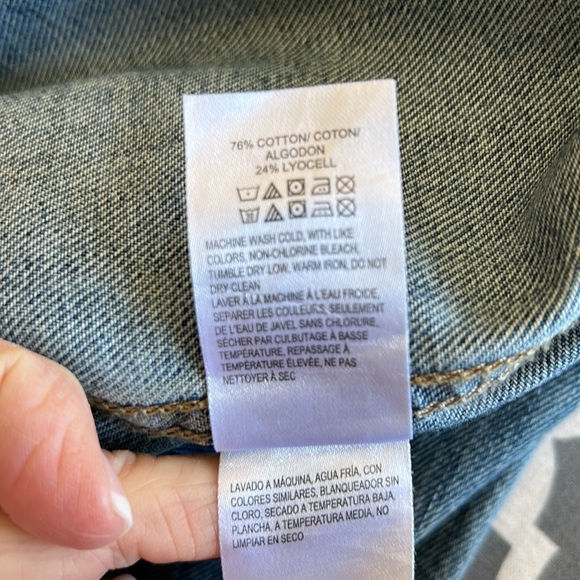 Lucky Brand "The Tomboy Trucker" Jean jacket szM RARE - Picture 11 of 12